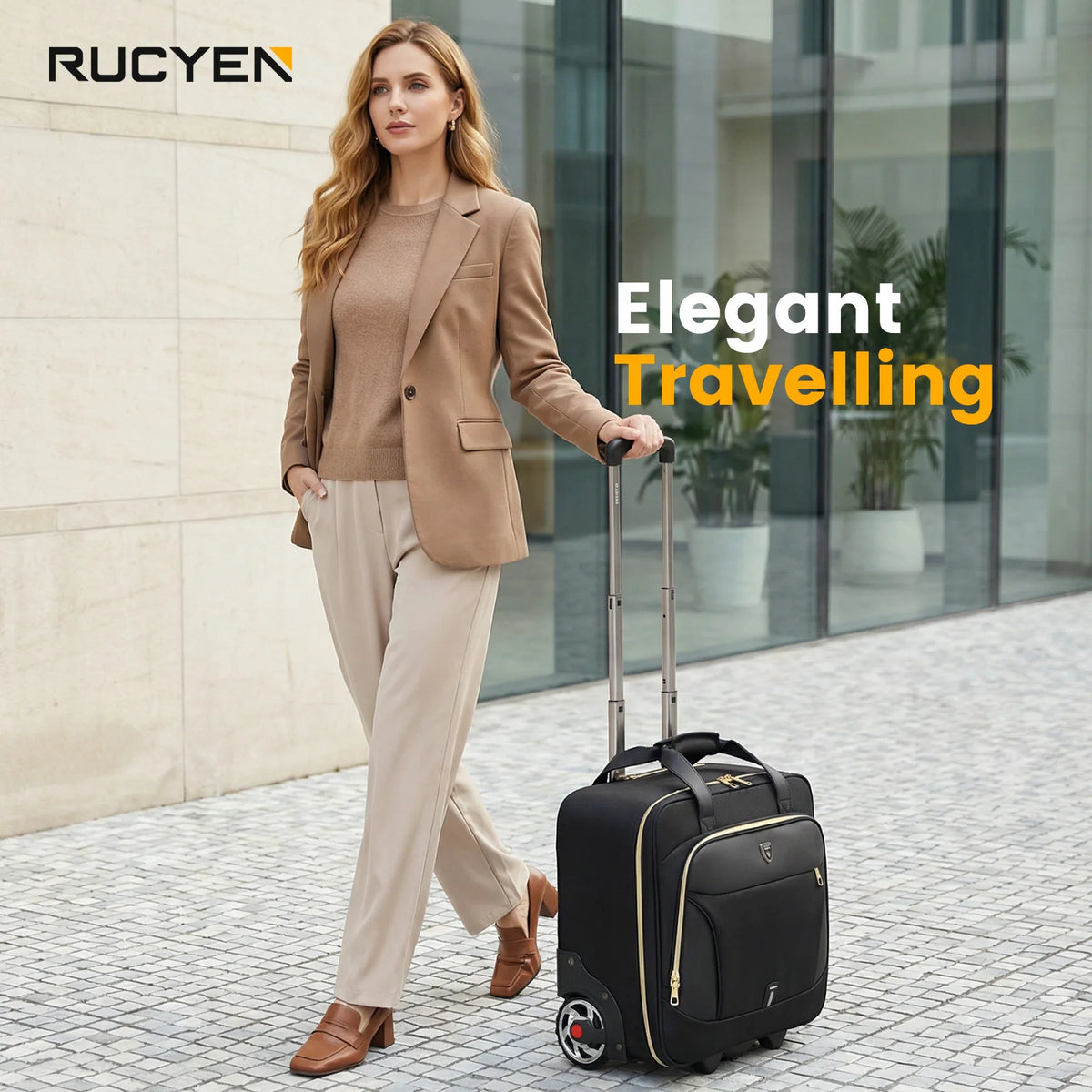 18-Inch Rolling Laptop Briefcase - product image 2