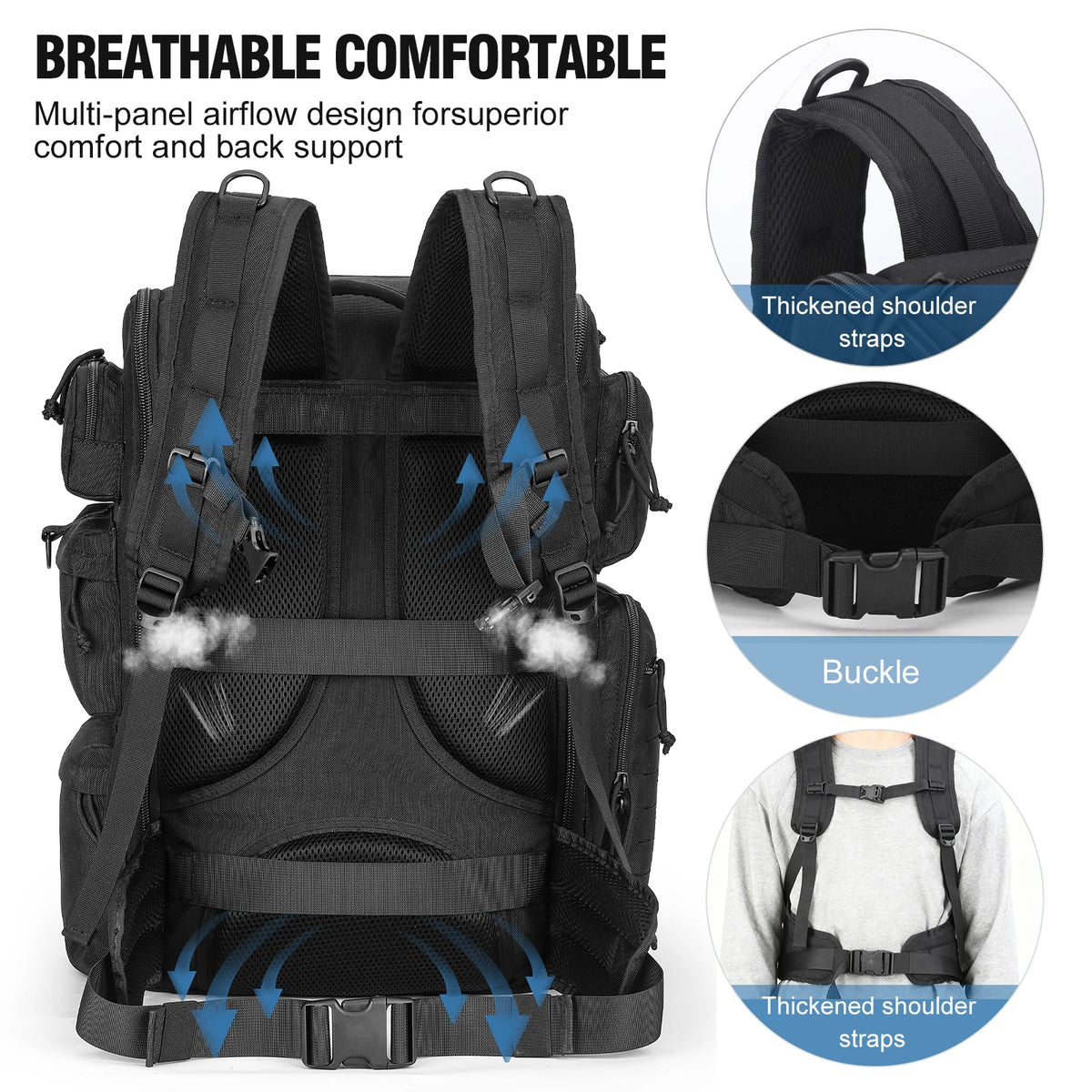 36-55L Duffel Bag with Shoe Compartment - product image 3