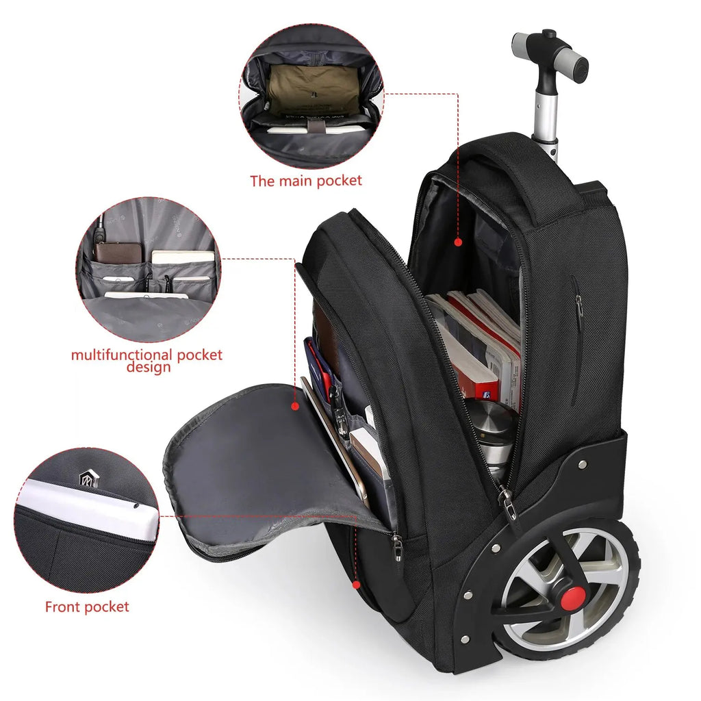 20-Inch Convertible Rolling Backpack - product image 2