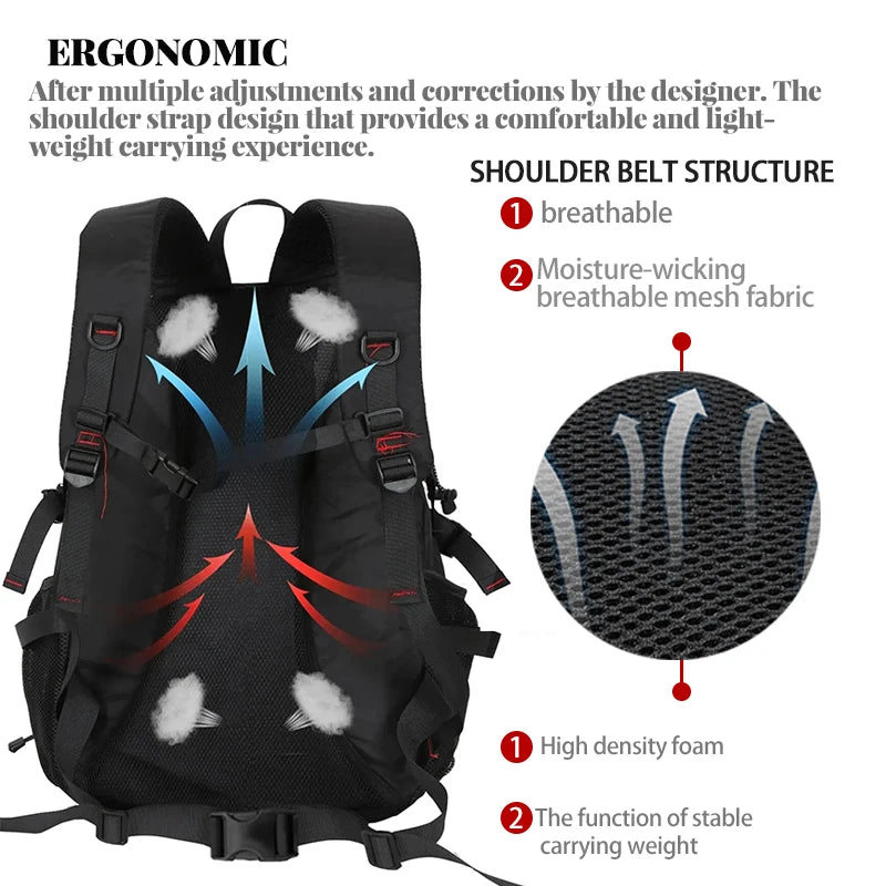 Lightweight 40L Hiking Backpack - product image 5