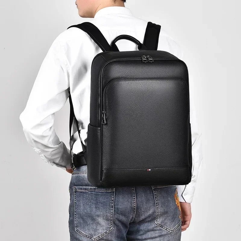 Genuine Leather Laptop Backpack - product image 2